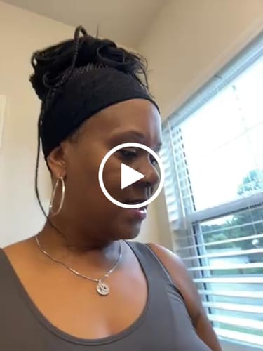 Customer video review of cleanser