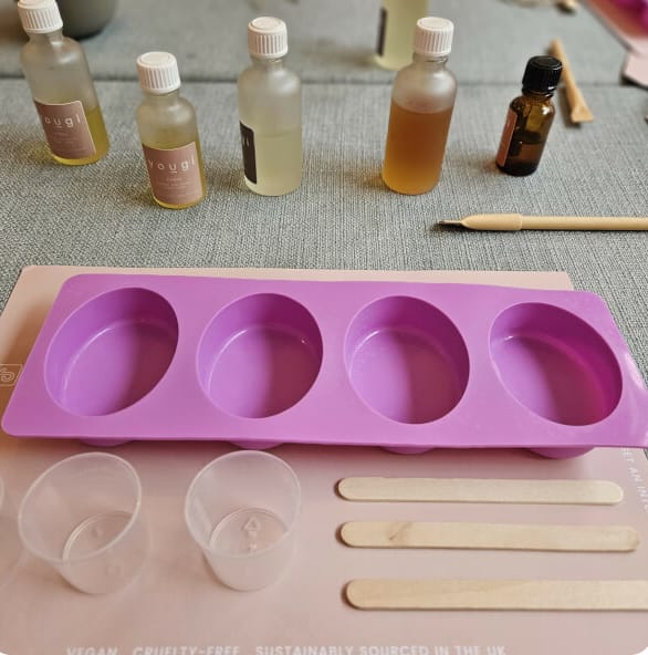 Customer photo review of Natural Soap Making Workshop, SHOREDITCH LONDON -  from £45