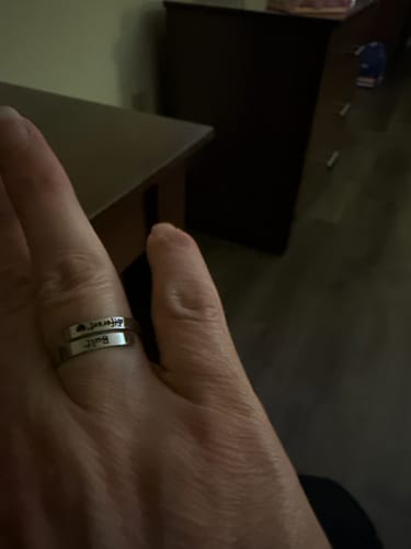 Customer photo review of Built Different Ring