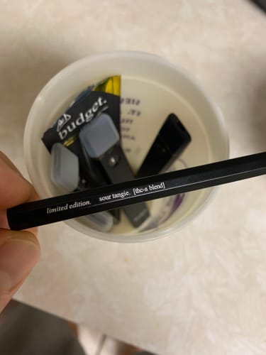 Customer photo review of 3pc Flavor Pack of 1 Gram THC-A Blend Full Spectrum Vape Pen