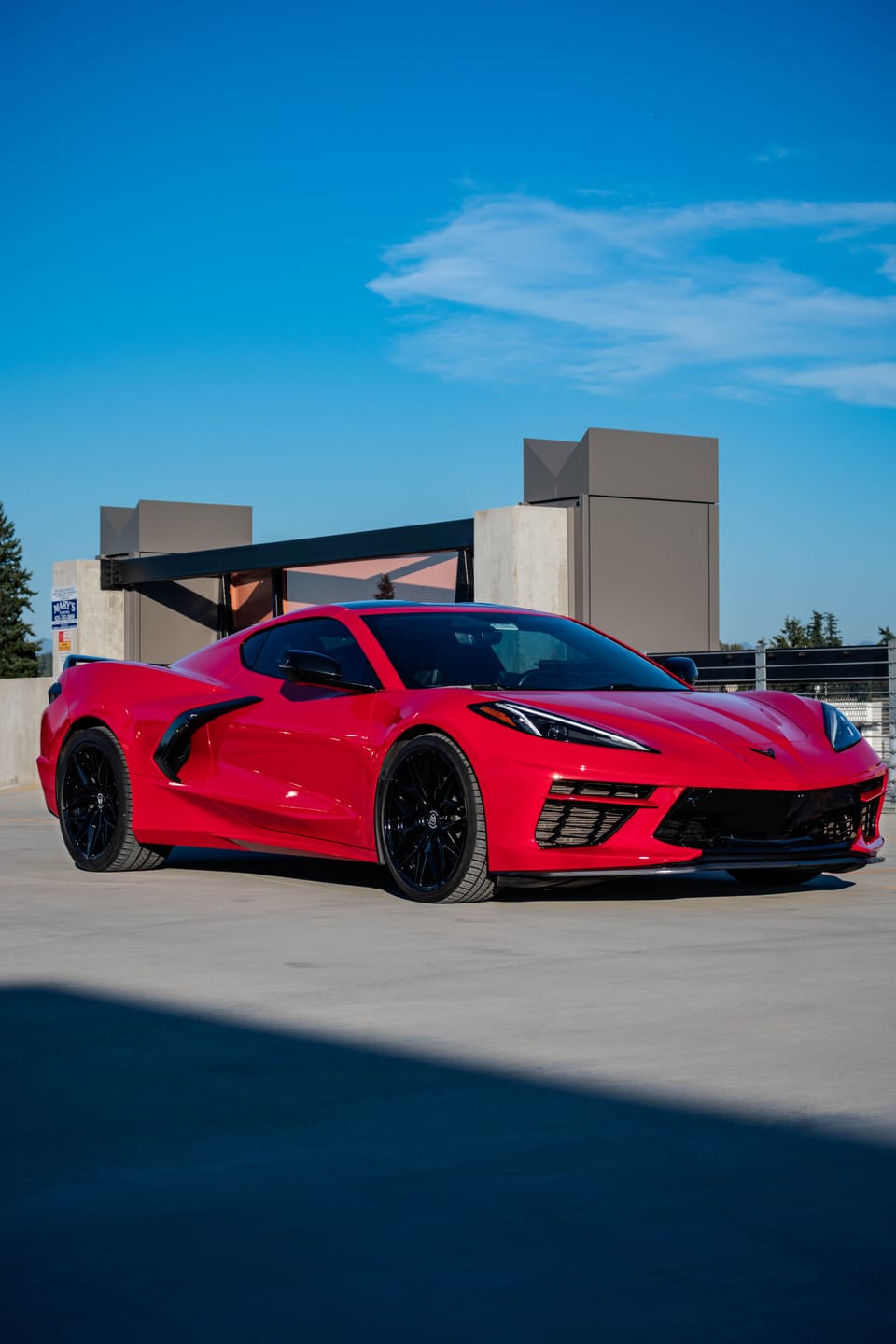 Customer photo review of Chevrolet Corvette C8 Z51 Package Front Splitter