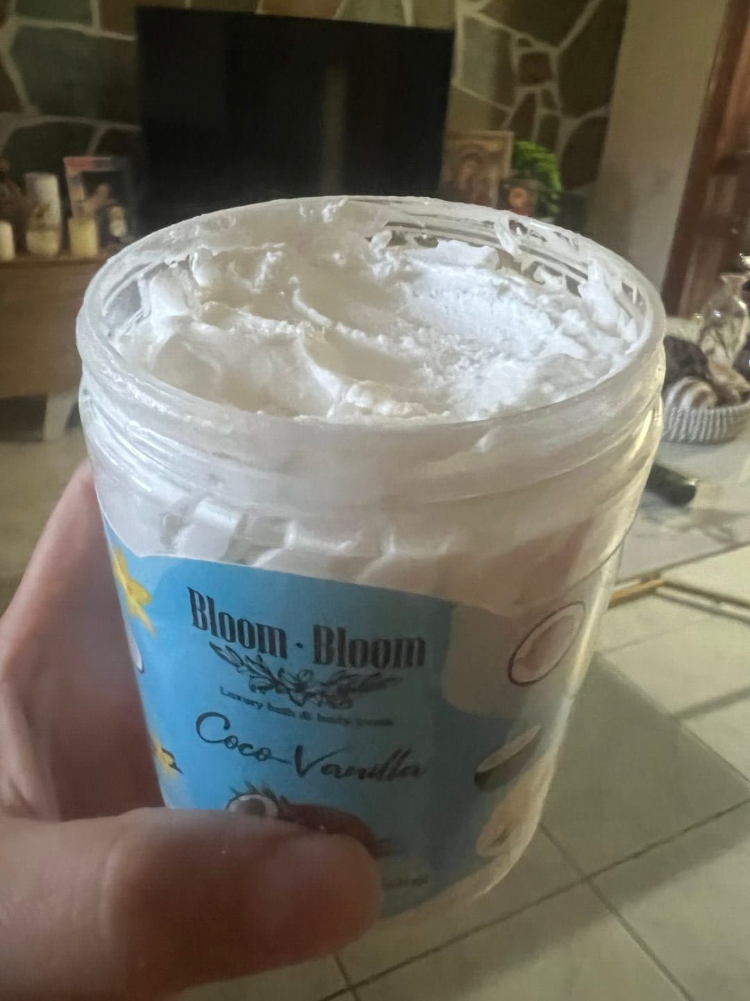 Customer photo review of Κρεμώδες ενυδατικό αφρόλουτρο Coco-Vanilla