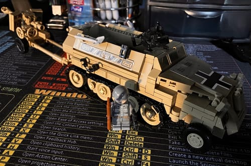 Customer photo review of German Half Track | 562 PCS