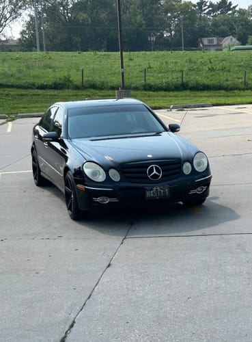 Customer photo review of Nebraska Blackout Metal License Plate