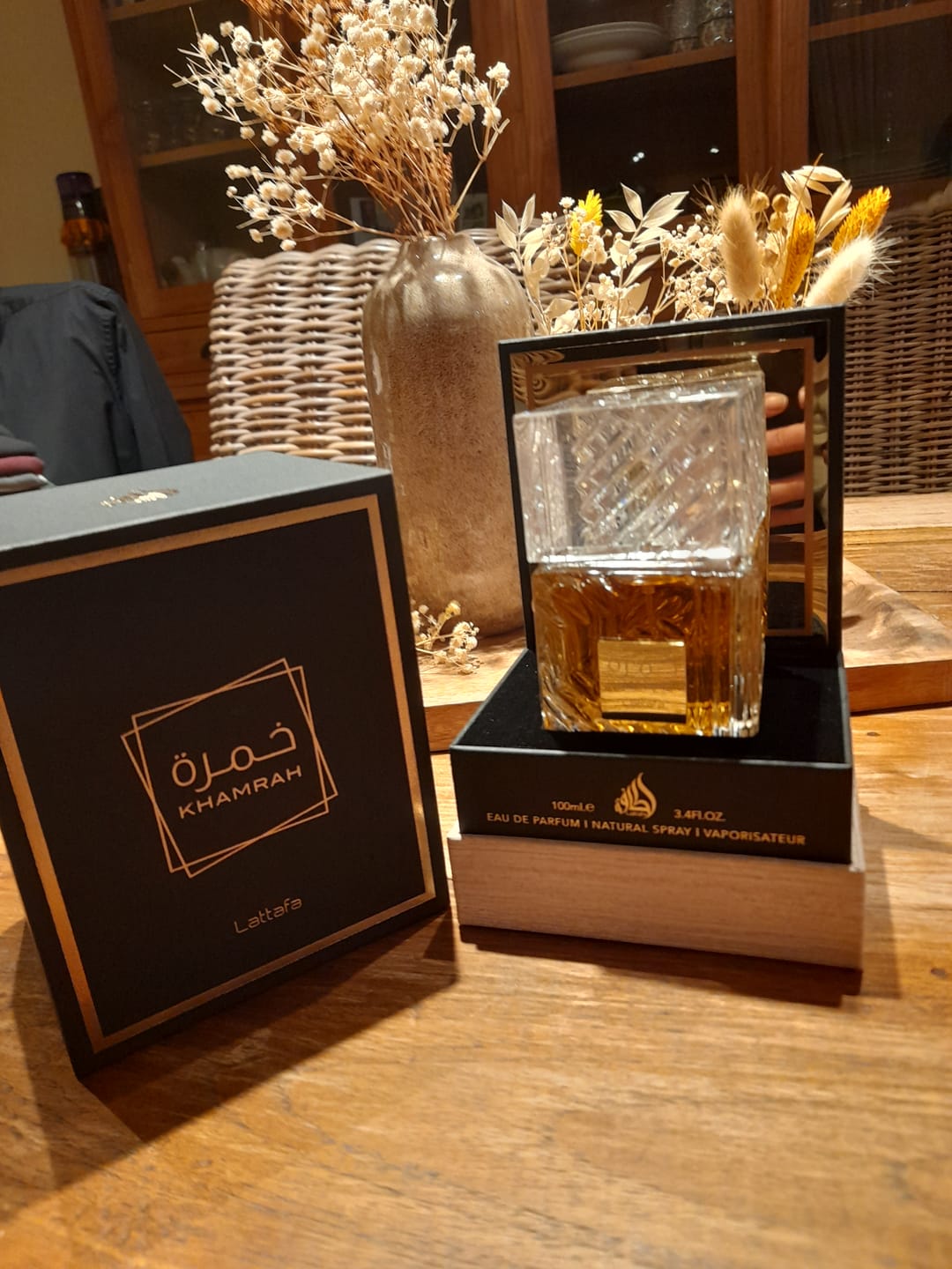 Customer photo review of Eau de Parfum Khamrah - Lattafa 100 ML