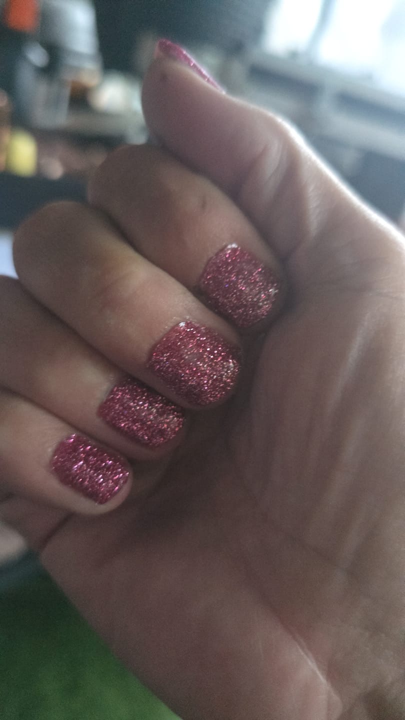 Customer photo review of Fairy Dust Dipping Powder
