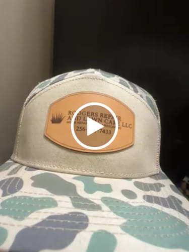 Customer video review of Custom Leather Patch Hats SA7AGE - Lost Hat Co.