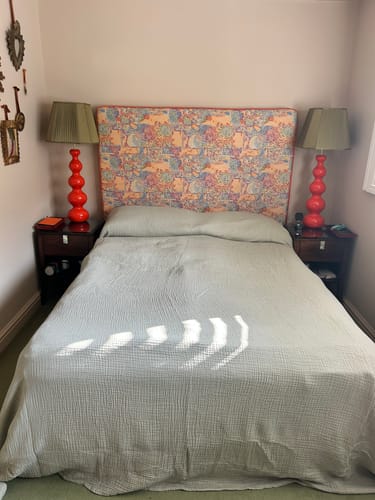 Customer photo review of Serenity Soft Muslin Quilt - Pale Tale