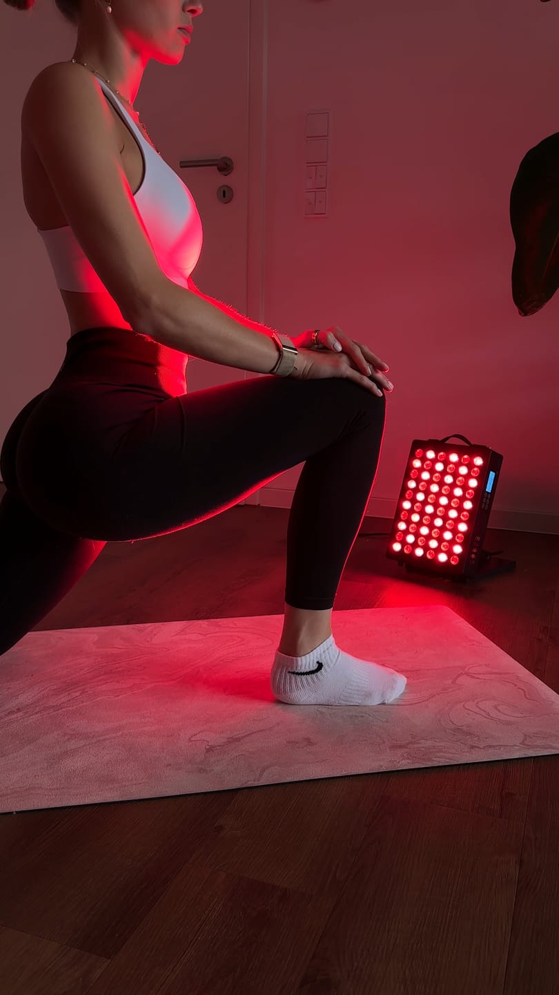 Customer photo review of Koanna® Luma300™ – Powerful, Compact Red Light Therapy Panel