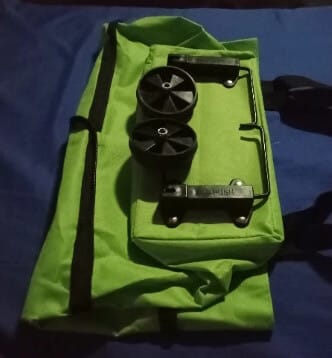 Customer photo review of Ceger kolica za kupovinu sa točkićima