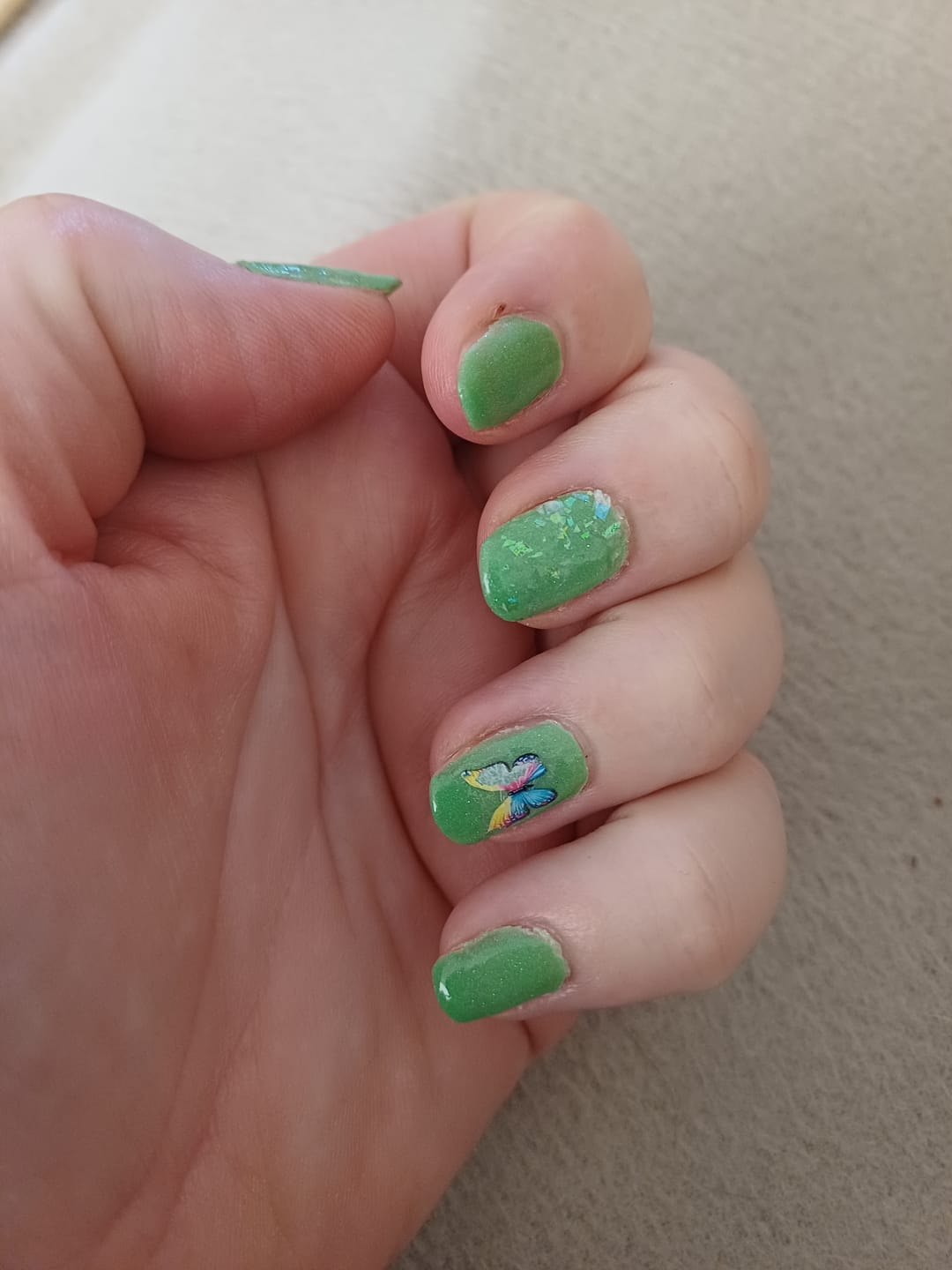 Customer photo review of Jasper Dipping Powder