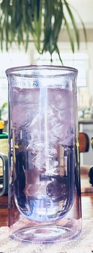 Customer photo review of FLUR Iced Coffee Glass (Replacement)