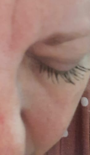 Customer photo review of My Amazing Lashes Mascara