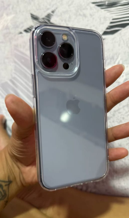 Customer photo review of Capa de iPhone Case Nano Glass