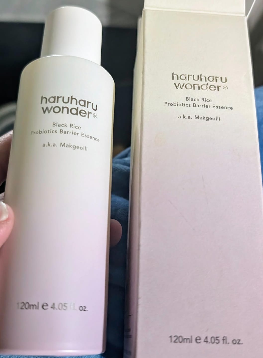 Customer photo review of BLACK RICE probiotics barrier essence