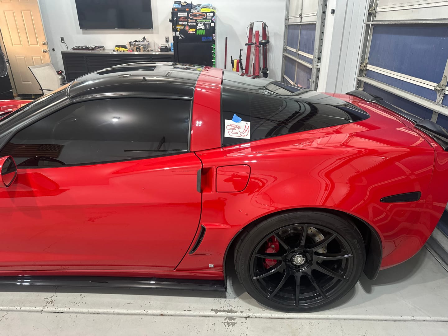 Customer photo review of Corvette C6 Grand Sport / Z06 Front Splitter Lip | ZR1 Conversion Package