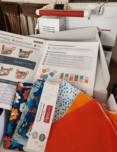 Customer photo review of Mrs Quilty Subscription Box 6