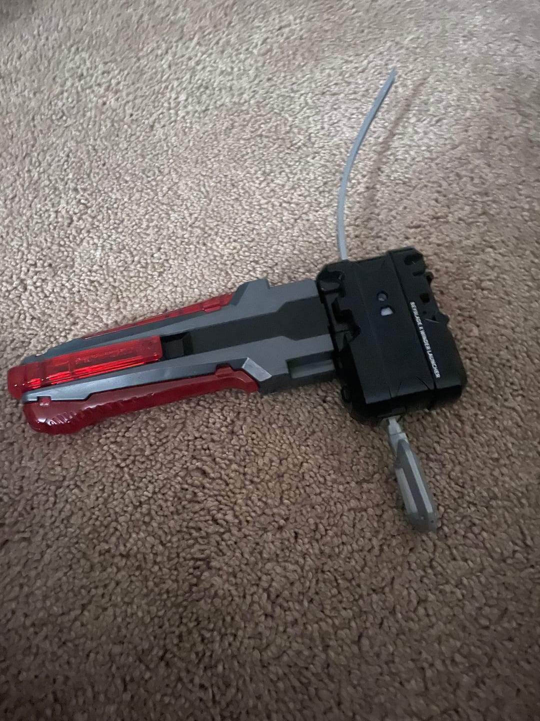 Customer photo review of Takara Tomy Beyblade X BX-41 Rubber Custom Grip Gunmetal Ver