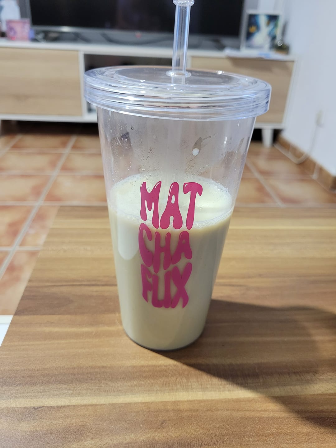 Customer photo review of Té Matcha Premium Mango