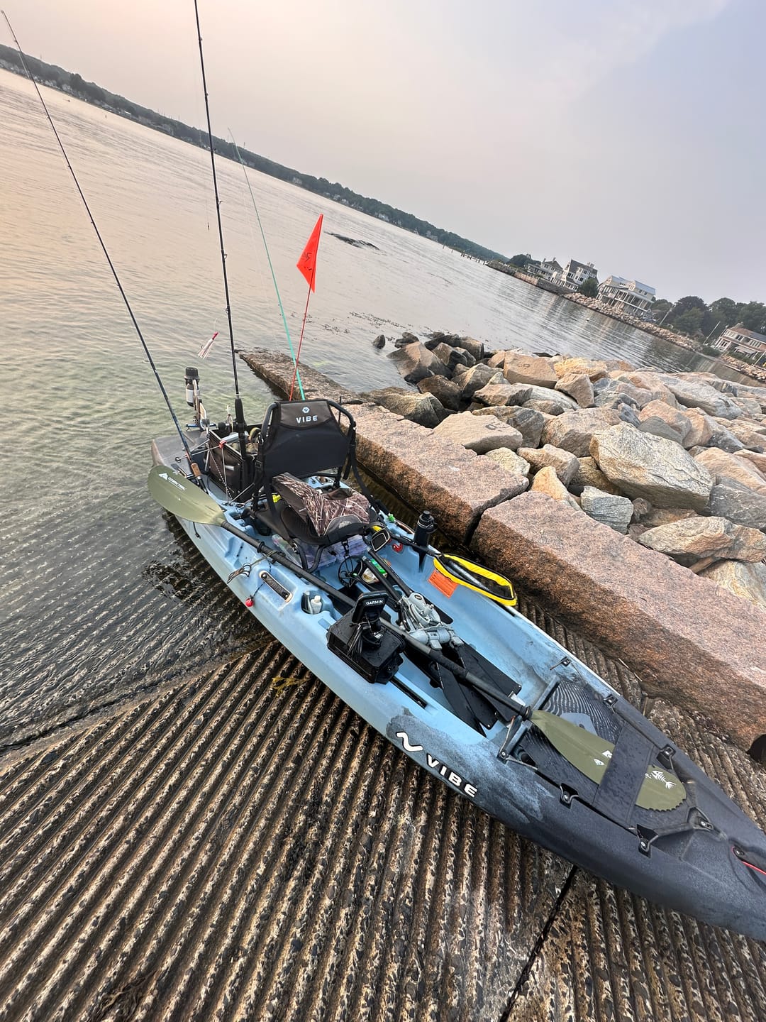 Customer photo review of Beyond Braid Floating Fishing Net with Handle