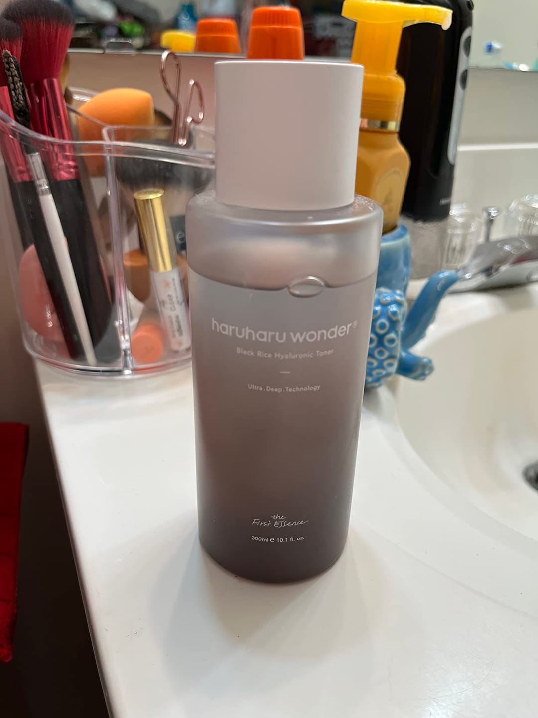 Customer photo review of BLACK RICE hyaluronic toner