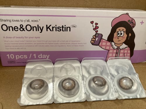 Customer photo review of One&Only Kristin Big Plus (13.8) 1Day Brown