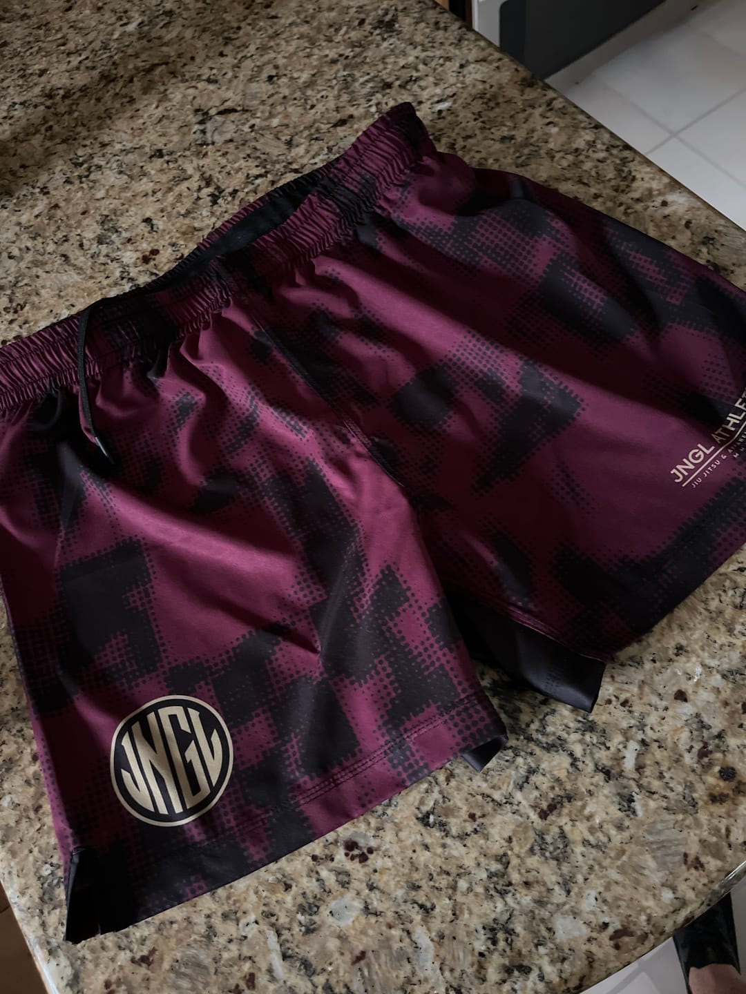Customer photo review of Midas Maroon 5" BJJ - Grappling Shorts - Brazilian Jiu Jitsu