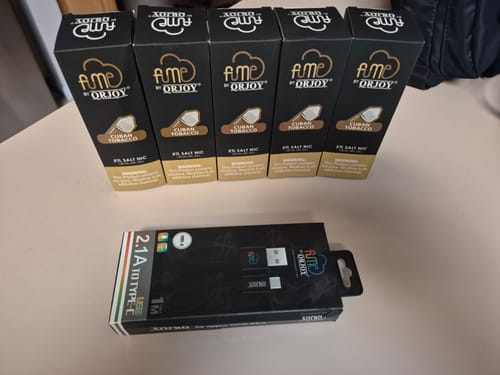 Customer photo review of Fume E-Liquid l Salt Nicotine 5% Nic 120 ML