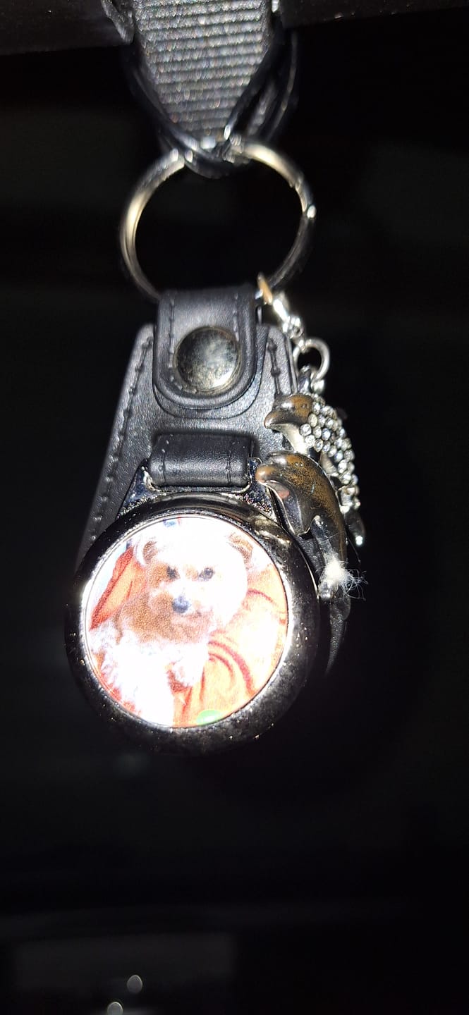 Customer photo review of Schlüsselanhänger mit Hundefoto
