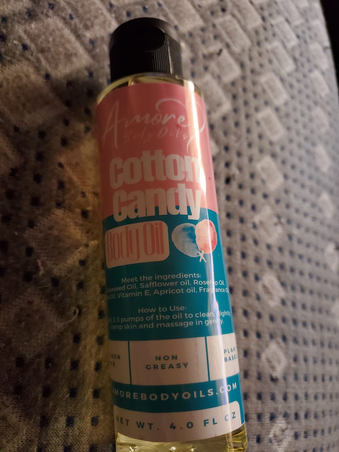 Customer photo review of Lick Me All Over - Body Oil