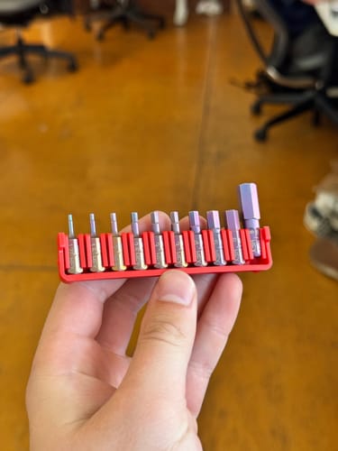 Customer photo review of PB Swiss Tools PB C6.709 CN 10 PrecisionBits C6, in BitBlock