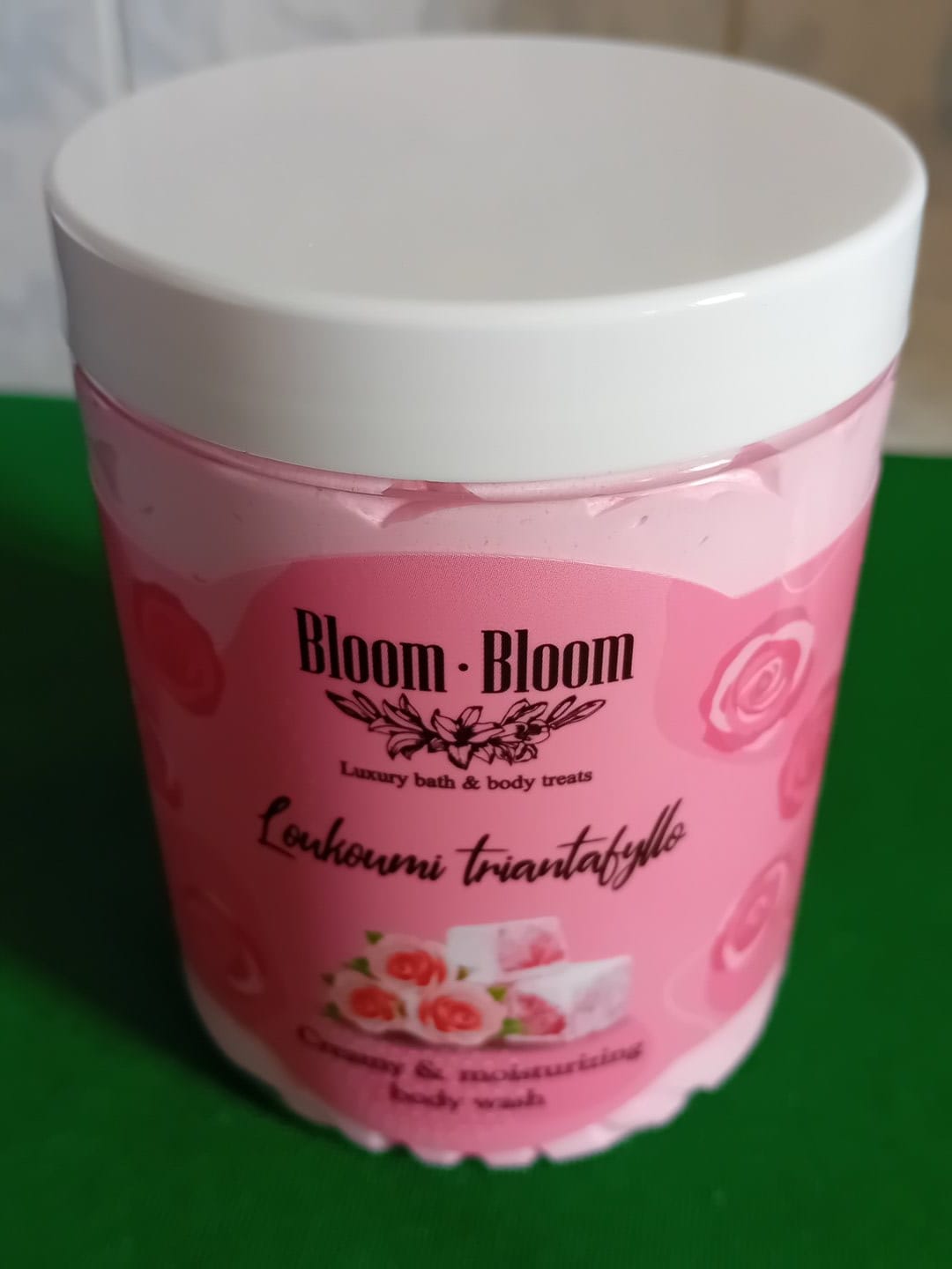 Customer photo review of Κρεμώδες ενυδατικό αφρόλουτρο Λουκούμι-Tριαντάφυλλο