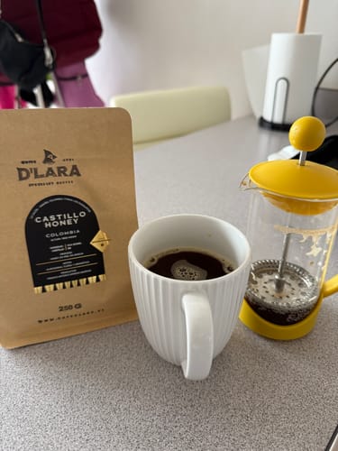 Customer photo review of Café Castillo Honey, Colombia - 250g Grano Entero