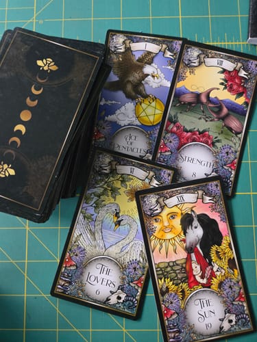 Customer photo review of Wildland Tarot Deck