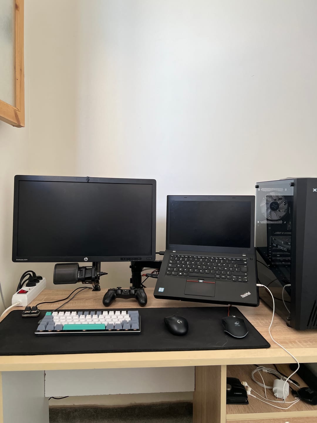 Customer photo review of Support de moniteur et ordinateur portable OPE-1
