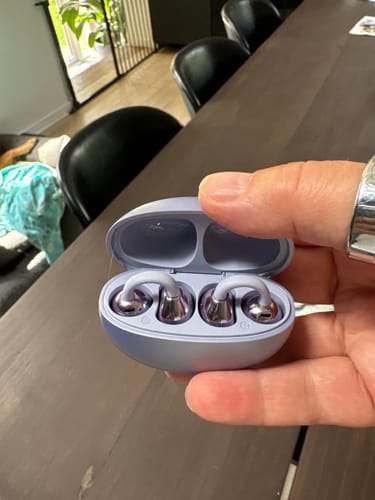 Customer photo review of AI oversættelse åbent øresnegl bluetooth hovedtelefoner