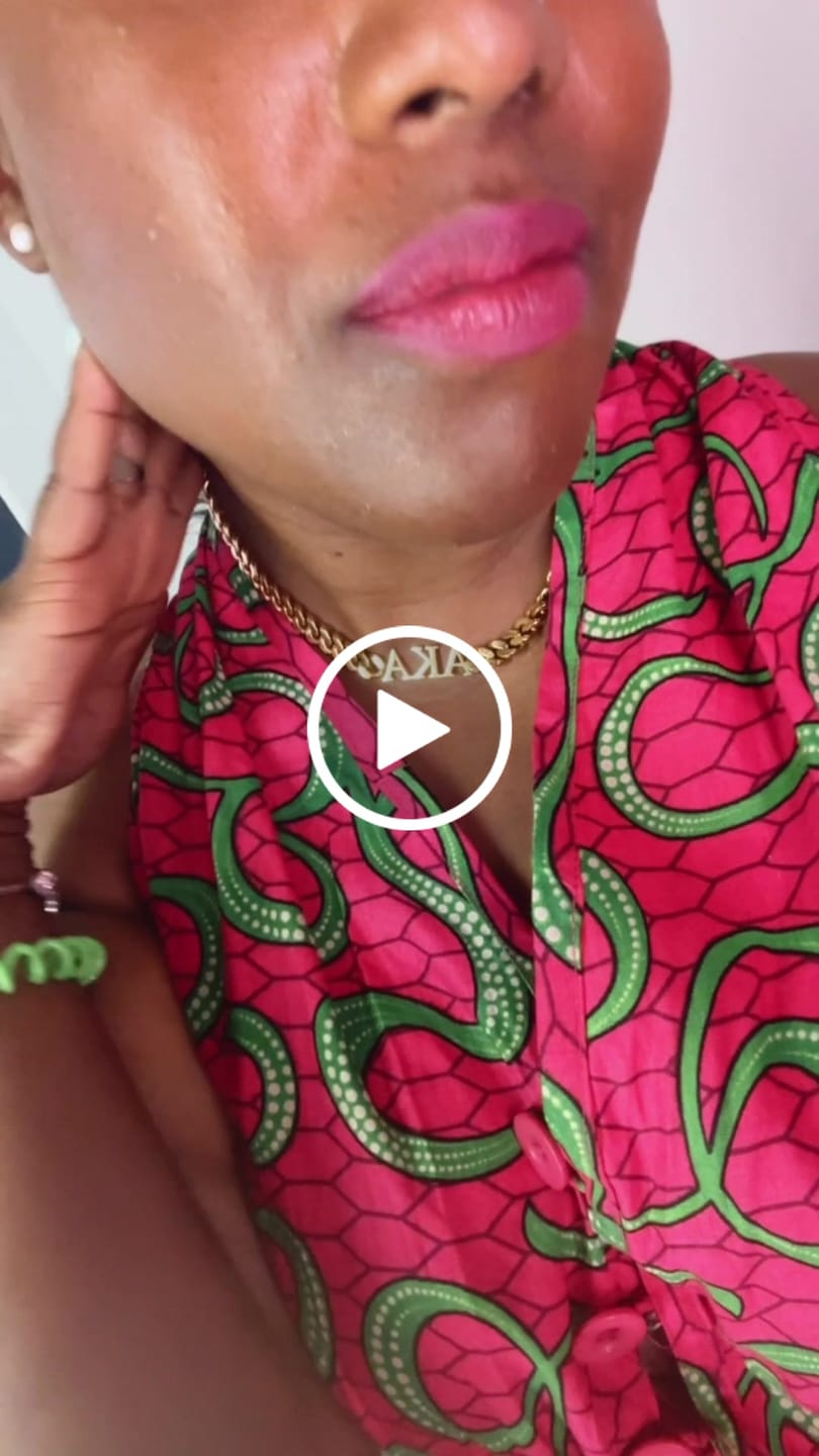 Customer video review of AKA Choker Necklace