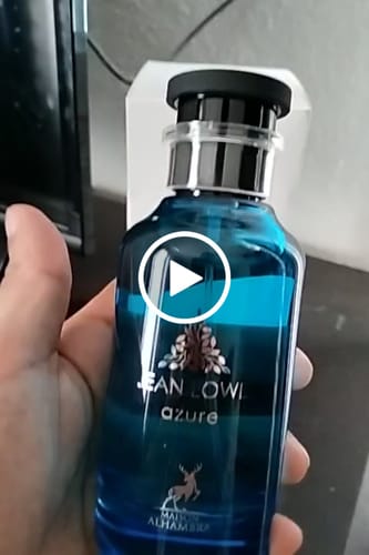Reseña con vídeo de un cliente sobre Perfume Maison Alhambra Jean Lowe Azure 100ml EDP