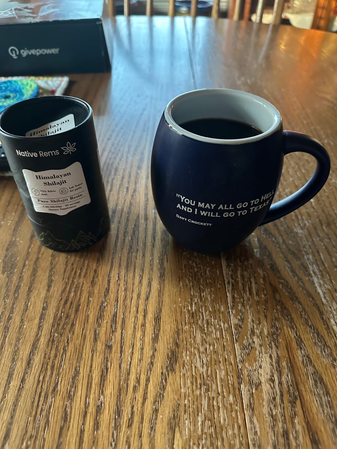 Customer photo review of Native Shilajit