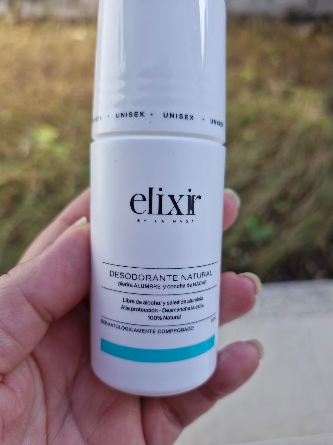 Customer photo review of Desodorante Natural Unisex