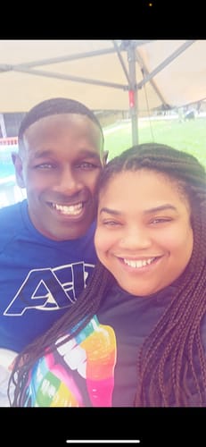 Customer photo review of Two Bottles of Rennora Hair Growth Serum