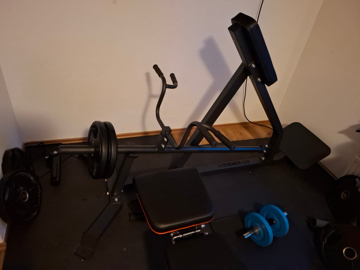 Customer photo review of Original Chest Supported Lat Row Bench