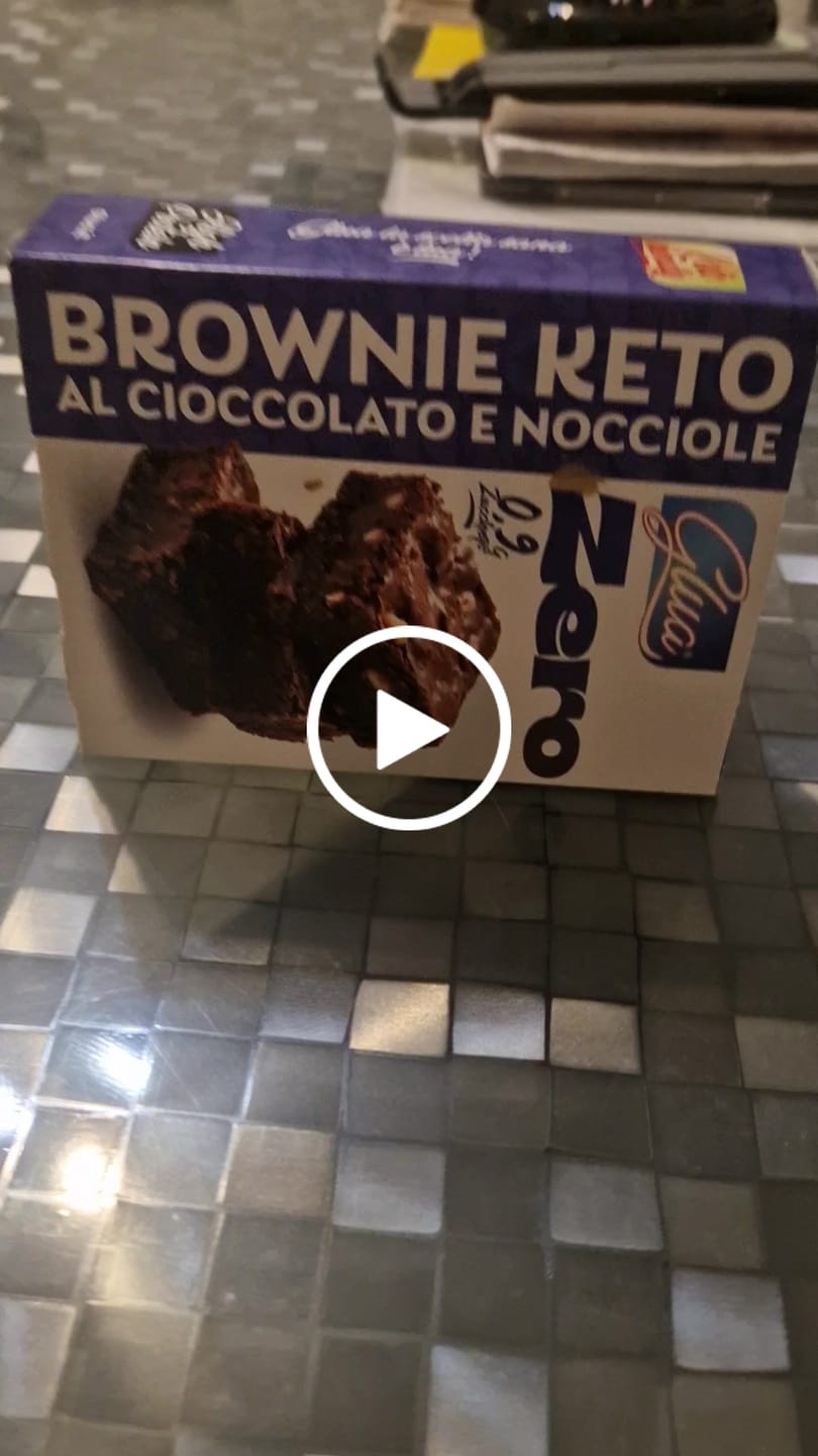 Customer video review of Brownie keto al cioccolato