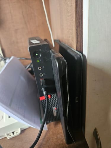 Customer photo review of Lenovo ThinkCentre Tiny Mini PC | Intel i5-7th Gen | Win 11 Pro | Refurbished