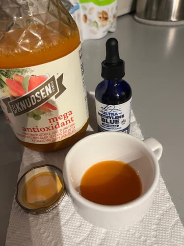 Customer photo review of (2 Pack) Ultra Methylene Blue
