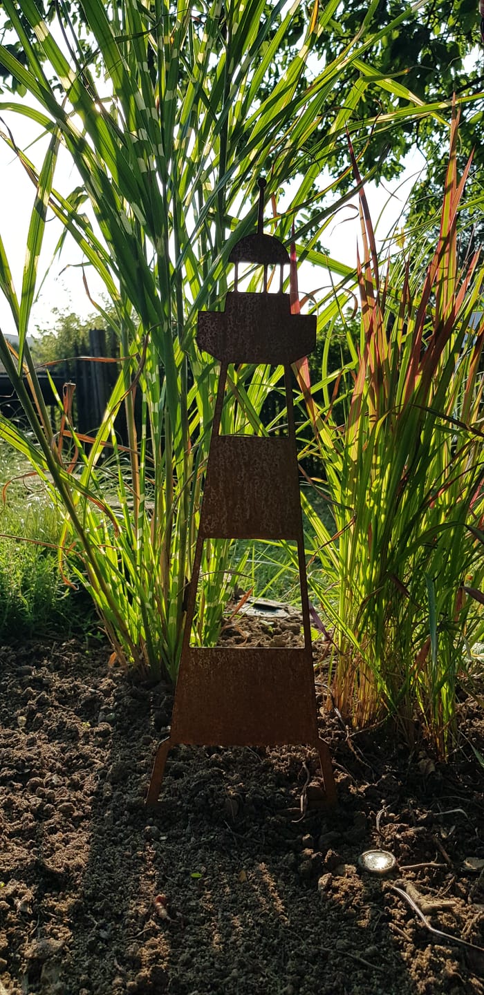 Customer photo review of Gartenstecker Leuchtturm