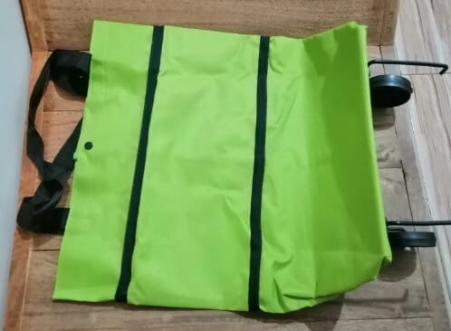 Customer photo review of Ceger kolica za kupovinu sa točkićima