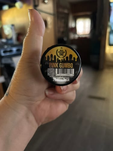 Customer photo review of Gold Spectrum THCA Flower (Connoisseur) - Pink Gumbo
