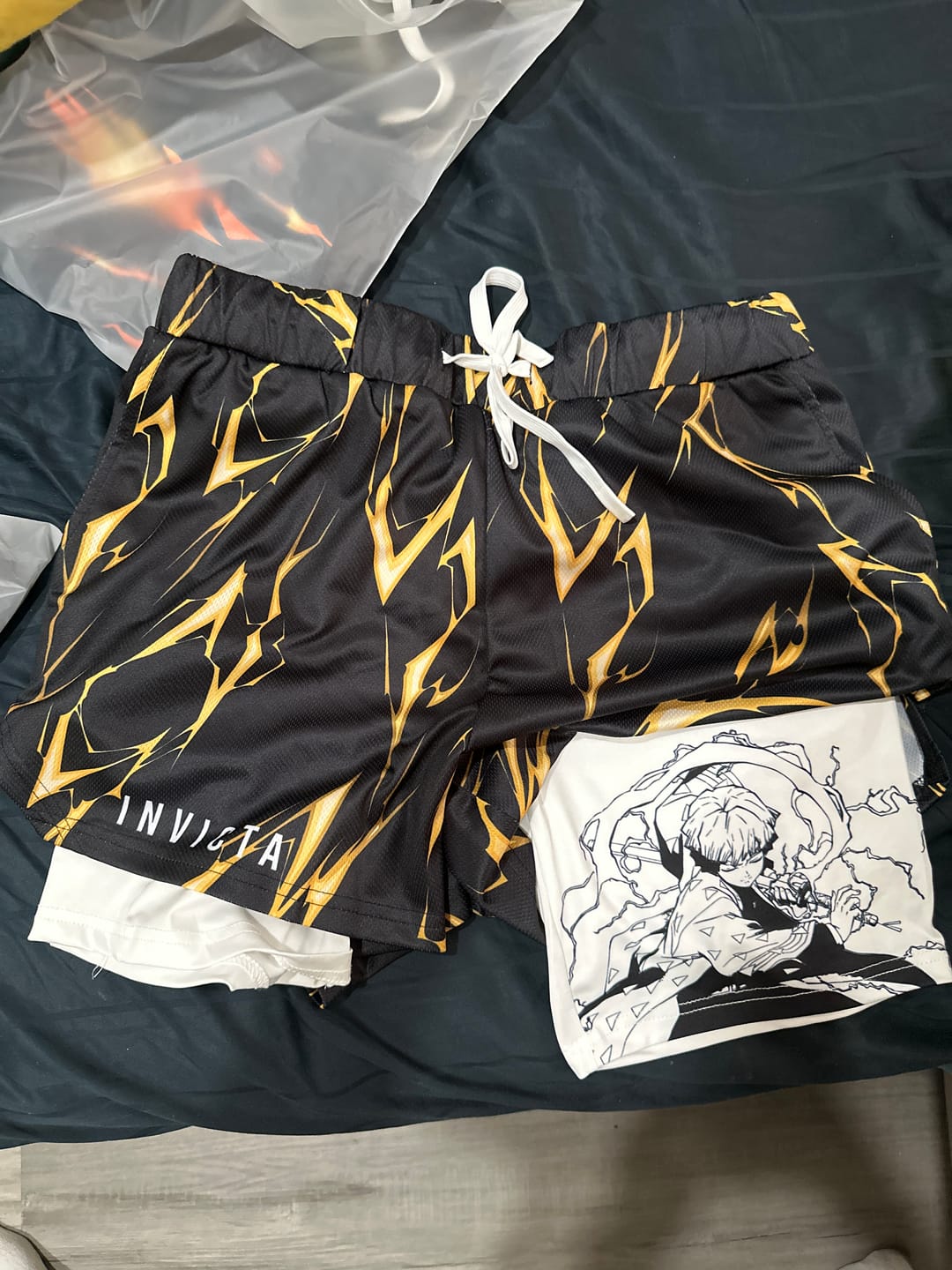 Customer photo review of Thunder Guardian Performance Shorts