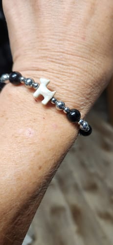 Karen B. review of STRĀ Dog Beaded Bracelet image 1 out of 1